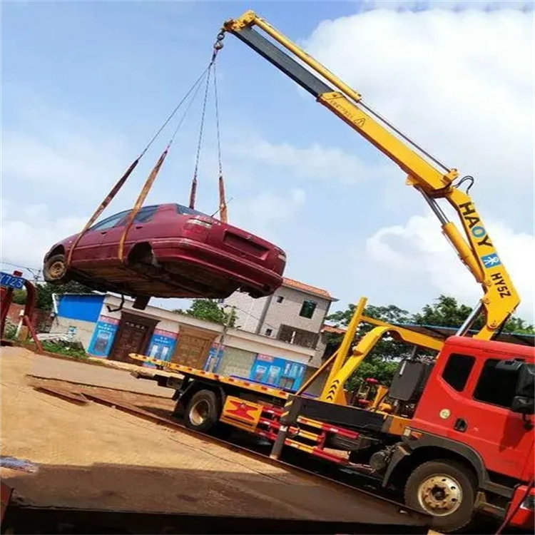 文昌吊车救援小汽车怎么吊